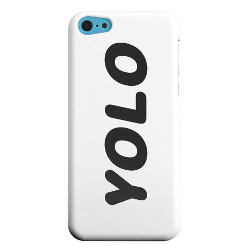 Geeks Designer Line (GDL) Apple iPhone 5C Matte Hard Back Cover - Rounded YOLO Geeks Designer Line (GDL) Apple iPhone 5C Matte Hard Back Cover - Rounded YOLO