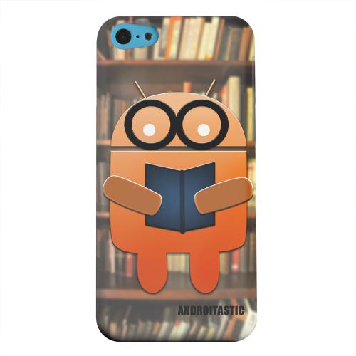 Geeks Designer Line (GDL) Apple iPhone 5C Matte Hard Back Cover - Studious Orange Robot Geeks Designer Line (GDL) Apple iPhone 5C Matte Hard Back Cover - Studious Orange Robot