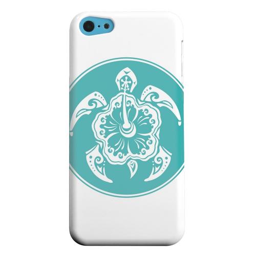 Geeks Designer Line (GDL) Apple iPhone 5C Matte Hard Back Cover - Aqua Island Turtle Solo Geeks Designer Line (GDL) Apple iPhone 5C Matte Hard Back Cover - Aqua Island Turtle Solo