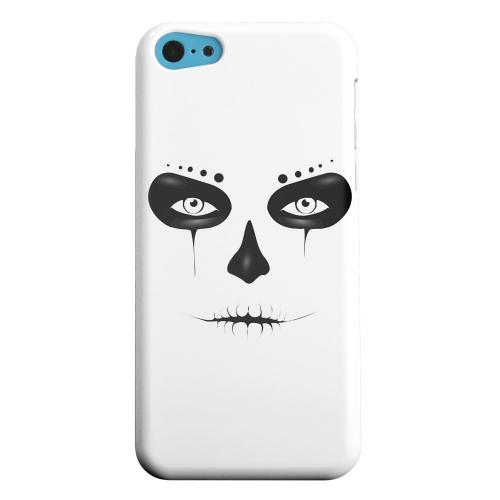 Geeks Designer Line (GDL) Apple iPhone 5C Matte Hard Back Cover - Skull Face Geeks Designer Line (GDL) Apple iPhone 5C Matte Hard Back Cover - Skull Face