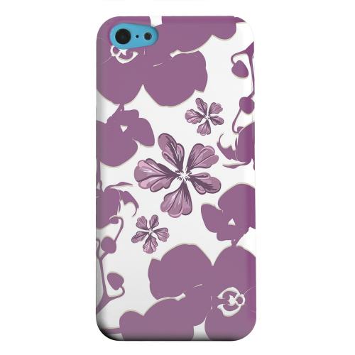 Geeks Designer Line (GDL) Apple iPhone 5C Matte Hard Back Cover - Purple Orchids Geeks Designer Line (GDL) Apple iPhone 5C Matte Hard Back Cover - Purple Orchids