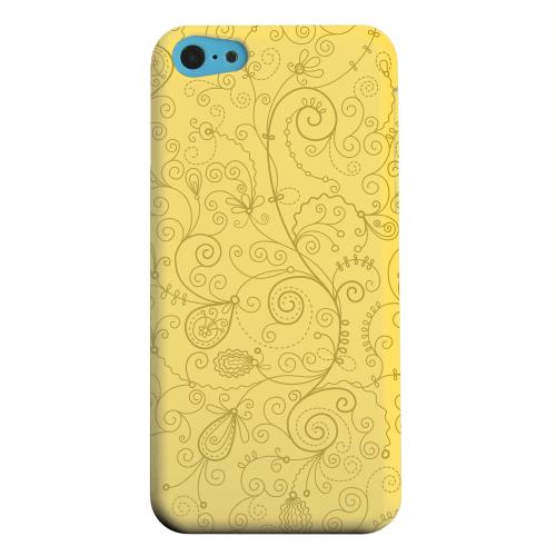 Geeks Designer Line (GDL) Apple iPhone 5C Matte Hard Back Cover - Floral 1 Lemon Zest Geeks Designer Line (GDL) Apple iPhone 5C Matte Hard Back Cover - Floral 1 Lemon Zest