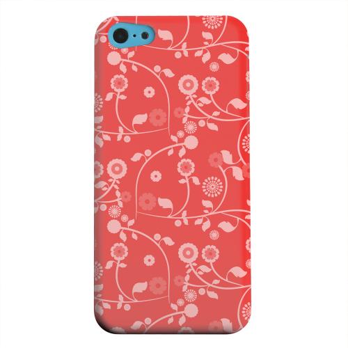 Geeks Designer Line (GDL) Apple iPhone 5C Matte Hard Back Cover - Floral 2 Poppy Red Geeks Designer Line (GDL) Apple iPhone 5C Matte Hard Back Cover - Floral 2 Poppy Red