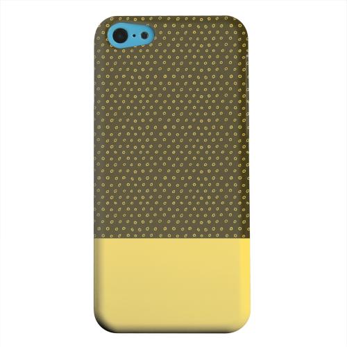 Geeks Designer Line (GDL) Apple iPhone 5C Matte Hard Back Cover - Little Circle Dots Lemon Zest Geeks Designer Line (GDL) Apple iPhone 5C Matte Hard Back Cover - Little Circle Dots Lemon Zest