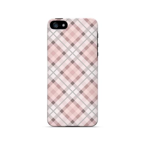 Pink/ Gray Plaid - Geeks Designer Line Checker Series Hard Case for Apple iPhone 5/5S Pink/ Gray Plaid - Geeks Designer Line Checker Series Hard Case for Apple iPhone 5/5S