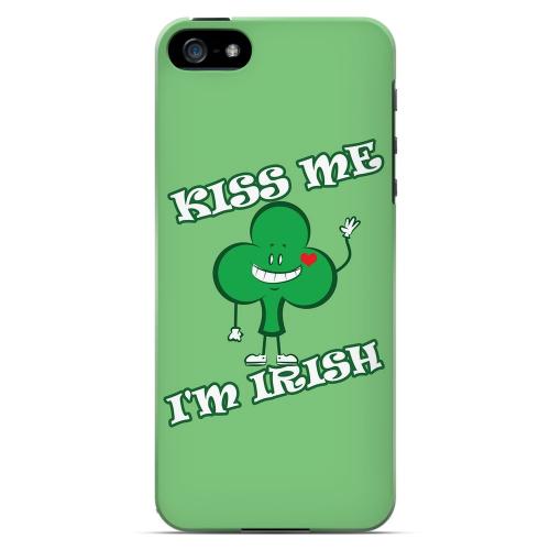 Kiss Me - Geeks Designer Line Holiday Series Hard Case for Apple iPhone 5/5S