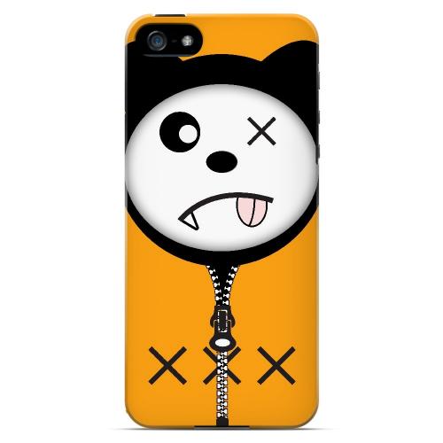 XXX - Geeks Designer Line Hoodie Kitty Series Hard Case for Apple iPhone 5/5S