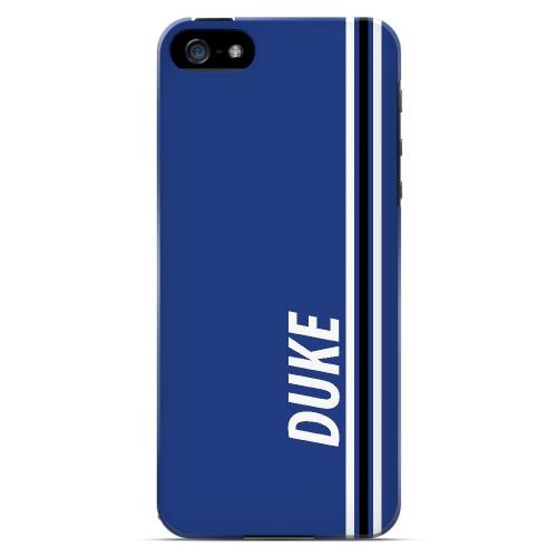 Duke - Geeks Designer Line March Madness Series Hard Case for Apple iPhone 5/5S