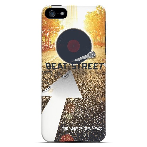 Beatstreet - Geeks Designer Line Music Series Hard Case for Apple iPhone 5/5S
