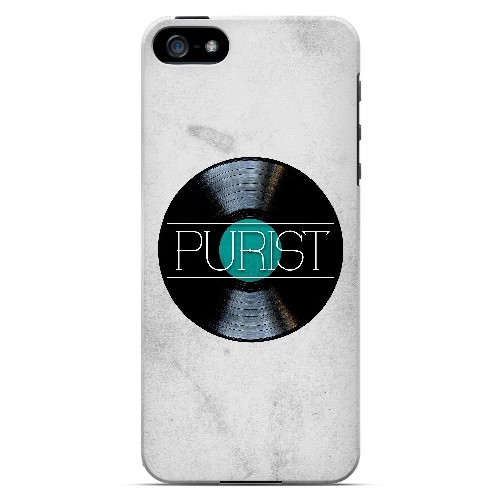 Purist - Geeks Designer Line Music Series Hard Case for Apple iPhone 5/5S