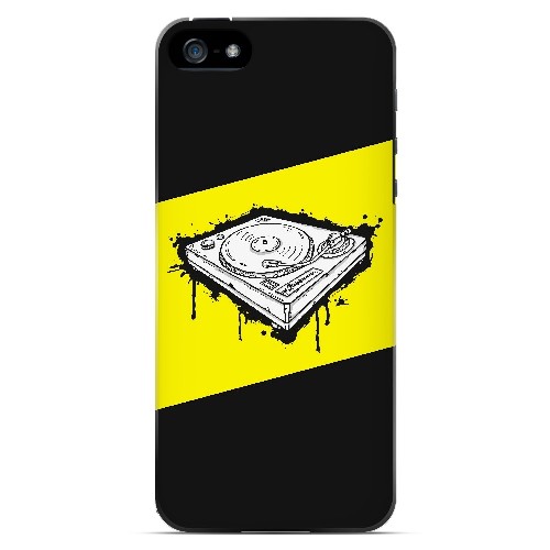 Wheel of Steel Yellow - Geeks Designer Line Music Series Hard Case for Apple iPhone 5/5S Wheel of Steel Yellow - Geeks Designer Line Music Series Hard Case for Apple iPhone 5/5S