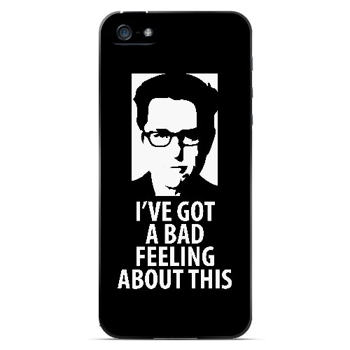 Bad Feeling - Geeks Designer Line Humor Series Hard Case for Apple iPhone 5/5S