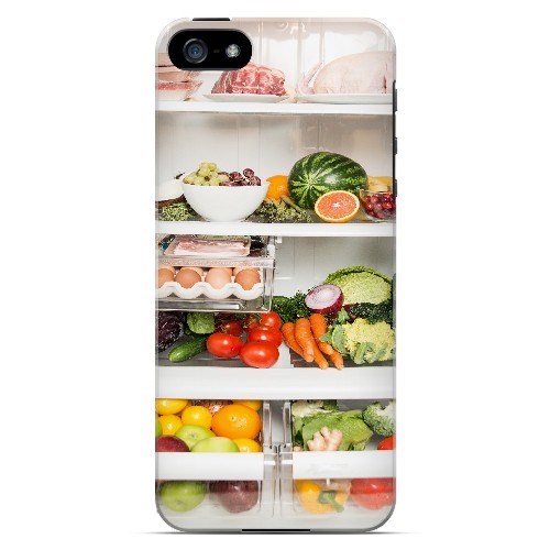Refrigerator - Geeks Designer Line Humor Series Hard Case for Apple iPhone 5/5S Refrigerator - Geeks Designer Line Humor Series Hard Case for Apple iPhone 5/5S