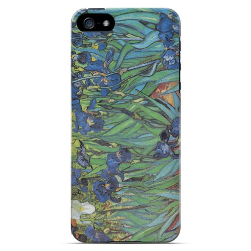 Irises by Vincent van Gogh - Geeks Designer Line Artist Series Hard Case for Apple iPhone 5/5S