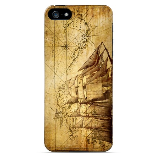 British Sea Power - Geeks Designer Line Map Series Hard Case for Apple iPhone 5/5S