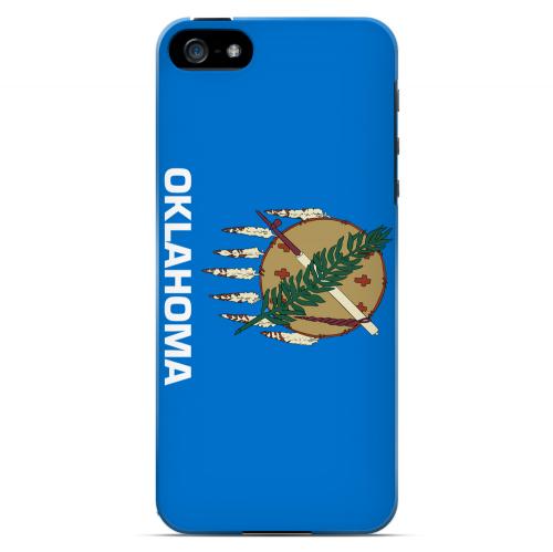Oklahoma - Geeks Designer Line Flag Series Hard Back Case for Apple iPhone 5/5S Oklahoma - Geeks Designer Line Flag Series Hard Back Case for Apple iPhone 5/5S