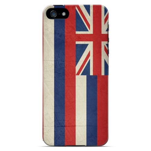 Grunge Hawaii - Geeks Designer Line Flag Series Hard Case for Apple iPhone 5/5S Grunge Hawaii - Geeks Designer Line Flag Series Hard Case for Apple iPhone 5/5S