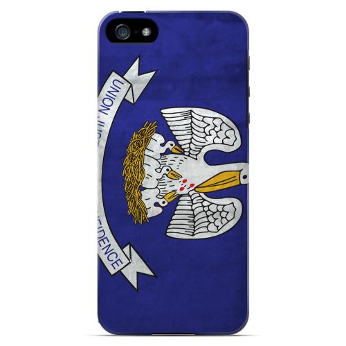Grunge Louisiana - Geeks Designer Line Flag Series Hard Case for Apple iPhone 5/5S Grunge Louisiana - Geeks Designer Line Flag Series Hard Case for Apple iPhone 5/5S