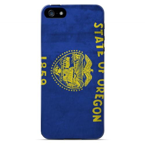 Grunge Oregon - Geeks Designer Line Flag Series Hard Case for Apple iPhone 5/5S Grunge Oregon - Geeks Designer Line Flag Series Hard Case for Apple iPhone 5/5S