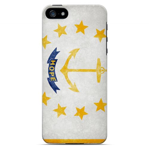 Grunge Rhode Island - Geeks Designer Line Flag Series Hard Case for Apple iPhone 5/5S Grunge Rhode Island - Geeks Designer Line Flag Series Hard Case for Apple iPhone 5/5S