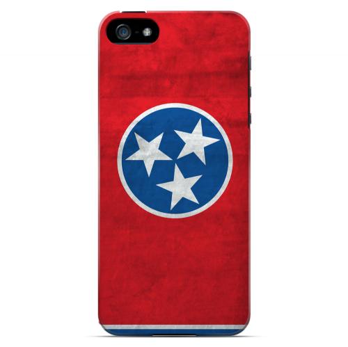 Grunge Tennessee - Geeks Designer Line Flag Series Hard Case for Apple iPhone 5/5S
