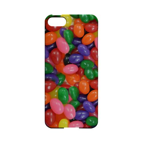 Assorted Jelly Beans Geeks Designer Line Candy Series Slim Hard Back Cover for Apple iPhone 5/5S