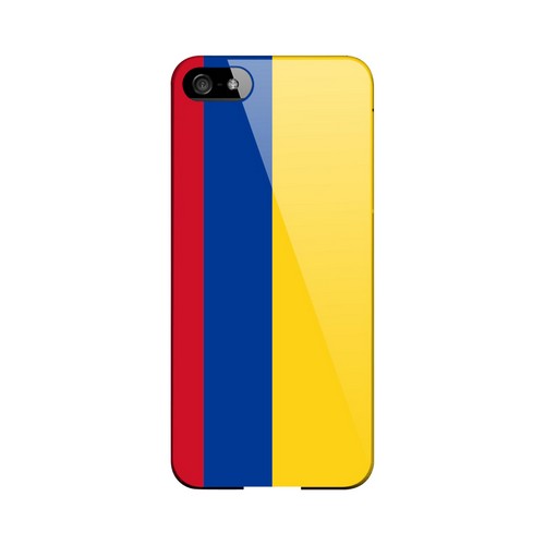 Colombia Geeks Designer Line Flag Series Slim Hard Case for Apple iPhone 5/5S