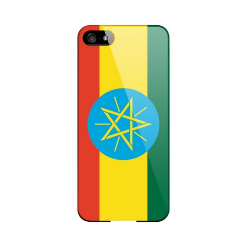 Ethiopia Geeks Designer Line Flag Series Slim Hard Case for Apple iPhone 5/5S Ethiopia Geeks Designer Line Flag Series Slim Hard Case for Apple iPhone 5/5S