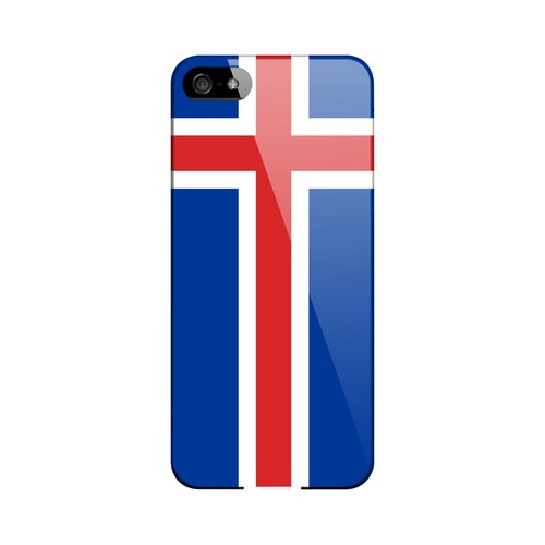 Iceland Geeks Designer Line Flag Series Slim Hard Case for Apple iPhone 5/5S Iceland Geeks Designer Line Flag Series Slim Hard Case for Apple iPhone 5/5S