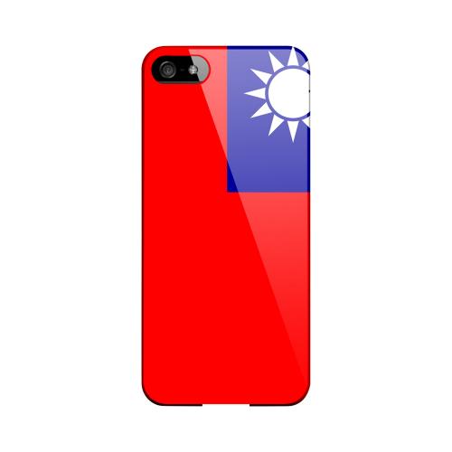 Taiwan Geeks Designer Line Flag Series Slim Hard Case for Apple iPhone 5/5S