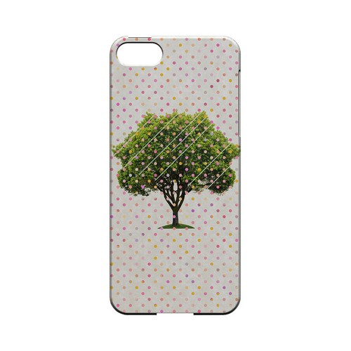 Tree Geeks Designer Line Polka Dot Series Slim Hard Case for Apple iPhone 5/5S