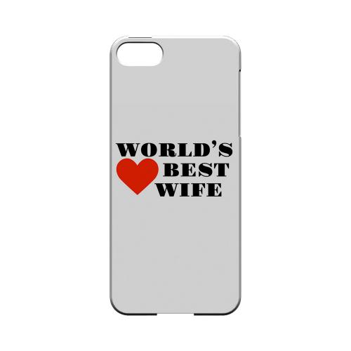 World's Best Wife Geeks Designer Line Heart Series Slim Hard Case for Apple iPhone 5/5S World's Best Wife Geeks Designer Line Heart Series Slim Hard Case for Apple iPhone 5/5S