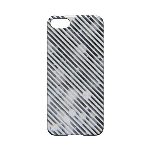 Thin Shimmer Diagonal - Geeks Designer Line Stripe Series Hard Case for Apple iPhone 5/5S