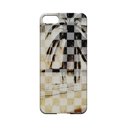 Palm Tree - Geeks Designer Line Checker Series Hard Case for Apple iPhone 5/5S