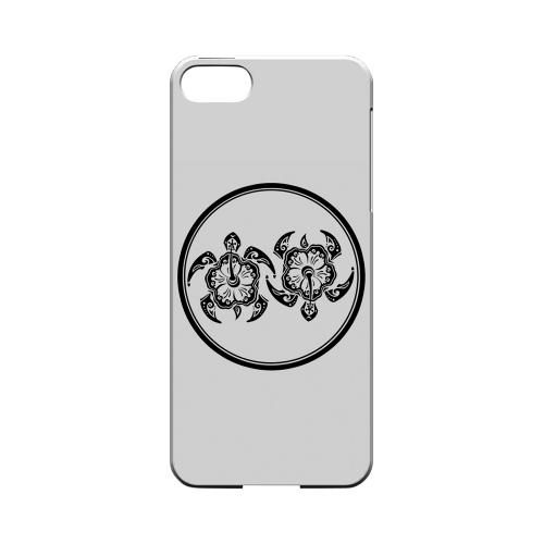 Island Turtle Duo - Geeks Designer Line Tattoo Series Hard Case for Apple iPhone 5/5S