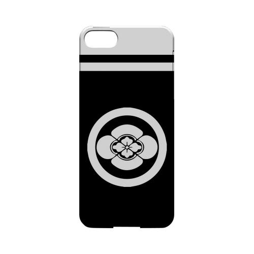 White Boke Kamon w/ Stripe - Geeks Designer Line Tattoo Series Hard Case for Apple iPhone 5/5S