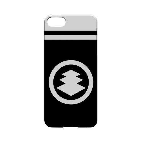 White Hishi Kamon w/ Stripe - Geeks Designer Line Tattoo Series Hard Case for Apple iPhone 5/5S