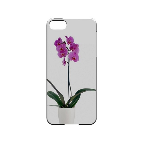 Hot Pink Orchid Plant - Geeks Designer Line Floral Series Hard Case for Apple iPhone 5/5S