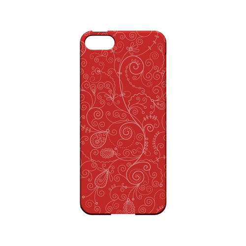 Floral 1 Poppy Red - Geeks Designer Line Pantone Color Series Hard Case for Apple iPhone 5/5S Floral 1 Poppy Red - Geeks Designer Line Pantone Color Series Hard Case for Apple iPhone 5/5S