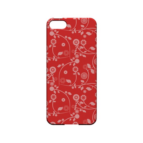 Floral 2 Poppy Red - Geeks Designer Line Pantone Color Series Hard Case for Apple iPhone 5/5S Floral 2 Poppy Red - Geeks Designer Line Pantone Color Series Hard Case for Apple iPhone 5/5S