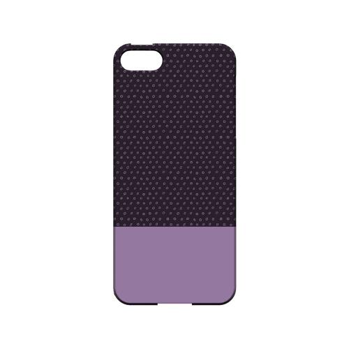 Little Circle Dots African Violet - Geeks Designer Line Pantone Color Series Hard Case for Apple iPhone 5/5S