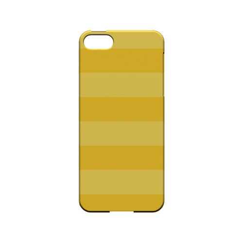Stripes Lemon Zest - Geeks Designer Line Pantone Color Series Hard Case for Apple iPhone 5/5S