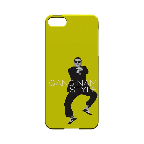 Yellow Gangnam Style - Geeks Designer Line Slim Back Cover for Apple iPhone 5/5S Yellow Gangnam Style - Geeks Designer Line Slim Back Cover for Apple iPhone 5/5S