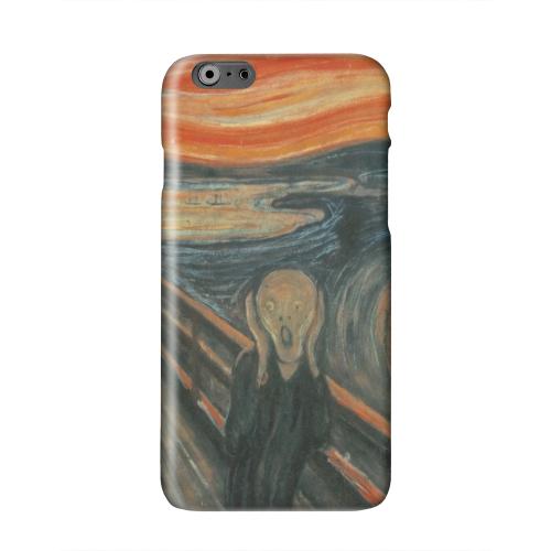 Edward Munch The Scream Solid White Hard Case Cover for Apple iPhone 6 PLUS/6S PLUS (5.5 inch)