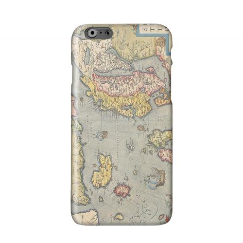 Ancient Map of Europe Solid White Hard Case Cover for Apple iPhone 6 PLUS/6S PLUS (5.5 inch)