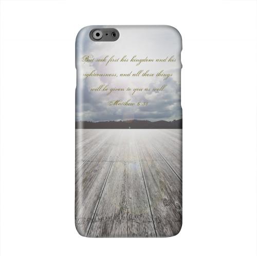 Matthew 6:33 Solid White Hard Case Cover for Apple iPhone 6 PLUS/6S PLUS (5.5 inch) Matthew 6:33 Solid White Hard Case Cover for Apple iPhone 6 PLUS/6S PLUS (5.5 inch)