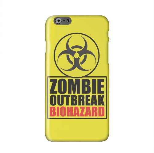 Zombie Outbreak Biohazard Solid White Hard Case Cover for Apple iPhone 6 PLUS/6S PLUS (5.5 inch)