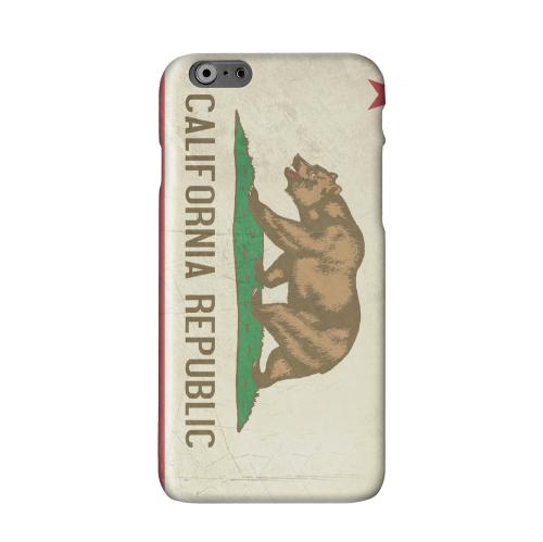 Grunge California Solid White Hard Case Cover for Apple iPhone 6 PLUS/6S PLUS (5.5 inch)