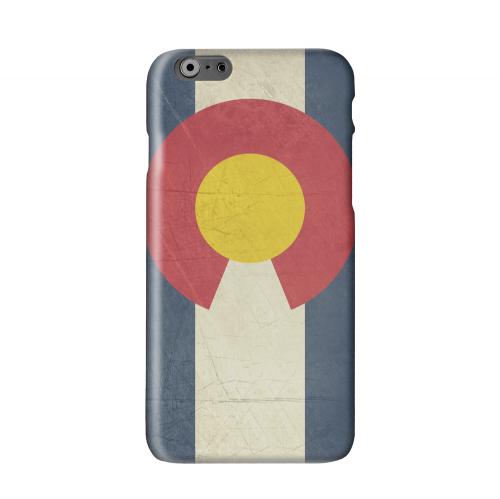 Grunge Colorado Solid White Hard Case Cover for Apple iPhone 6 PLUS/6S PLUS (5.5 inch)