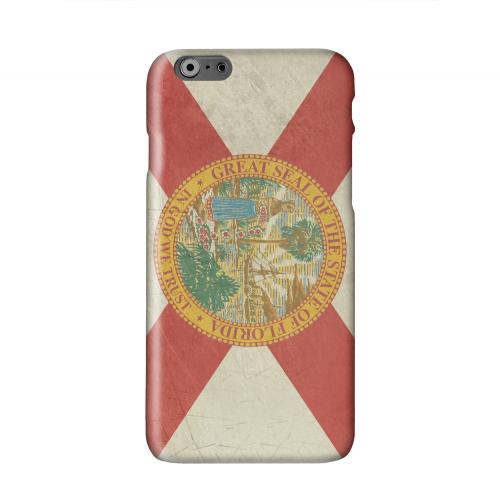 Grunge Florida Solid White Hard Case Cover for Apple iPhone 6 PLUS/6S PLUS (5.5 inch)